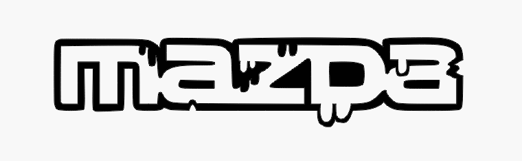 Mazda writing