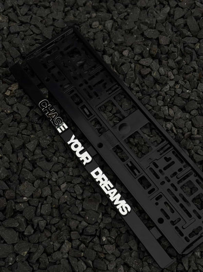 License plate frames (large)