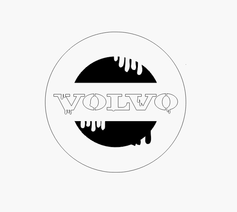 Dekielki Volvo